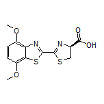 (S)-2-(4,7-Dimethoxybenzo[d]thiazol-2-yl)-4,5-dihydrothiazole-4-carboxylic Acid