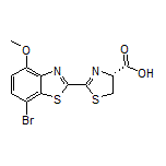 (R)-2-(7-Bromo-4-methoxybenzo[d]thiazol-2-yl)-4,5-dihydrothiazole-4-carboxylic Acid