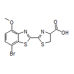 2-(7-Bromo-4-methoxybenzo[d]thiazol-2-yl)-4,5-dihydrothiazole-4-carboxylic Acid