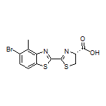 (R)-2-(5-Bromo-4-methylbenzo[d]thiazol-2-yl)-4,5-dihydrothiazole-4-carboxylic Acid