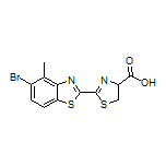 2-(5-Bromo-4-methylbenzo[d]thiazol-2-yl)-4,5-dihydrothiazole-4-carboxylic Acid