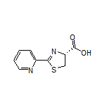 (R)-2-(Pyridin-2-yl)-4,5-dihydrothiazole-4-carboxylic Acid