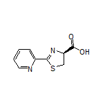 (S)-2-(Pyridin-2-yl)-4,5-dihydrothiazole-4-carboxylic Acid