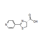 (R)-2-(Pyridin-4-yl)-4,5-dihydrothiazole-4-carboxylic Acid