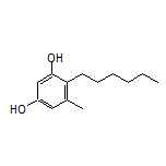 4-Hexyl-5-methylbenzene-1,3-diol