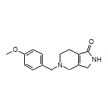 5-(4-Methoxybenzyl)-2,3,4,5,6,7-hexahydro-1H-pyrrolo[3,4-c]pyridin-1-one