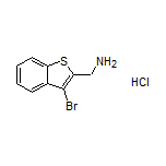 (3-Bromo-2-benzothienyl)methanamine Hydrochloride