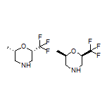 (2S,6S)-rel-2-Methyl-6-(trifluoromethyl)morpholine