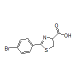 2-(4-Bromophenyl)-4,5-dihydrothiazole-4-carboxylic Acid