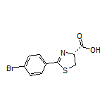 (R)-2-(4-Bromophenyl)-4,5-dihydrothiazole-4-carboxylic Acid