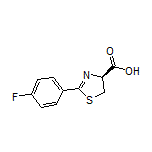 (S)-2-(4-Fluorophenyl)-4,5-dihydrothiazole-4-carboxylic Acid