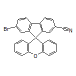 2-Bromospiro[fluorene-9,9’-xanthene]-7-carbonitrile