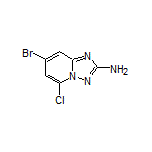 7-Bromo-5-chloro-[1,2,4]triazolo[1,5-a]pyridin-2-amine