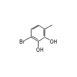 3-Bromo-6-methylbenzene-1,2-diol