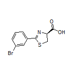 (S)-2-(3-Bromophenyl)-4,5-dihydrothiazole-4-carboxylic Acid