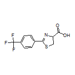 2-[4-(Trifluoromethyl)phenyl]-4,5-dihydrothiazole-4-carboxylic Acid