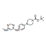 N4-[4-(4-Boc-1-piperazinyl)phenyl]-N6-methylpyrimidine-4,6-diamine