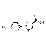 (S)-2-(4-Hydroxyphenyl)-4,5-dihydrothiazole-4-carboxylic Acid