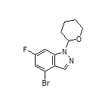 4-Bromo-6-fluoro-1-(tetrahydro-2H-pyran-2-yl)-1H-indazole