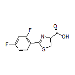 2-(2,4-Difluorophenyl)-4,5-dihydrothiazole-4-carboxylic Acid