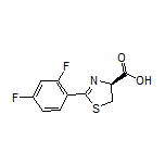 (S)-2-(2,4-Difluorophenyl)-4,5-dihydrothiazole-4-carboxylic Acid