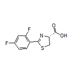 (R)-2-(2,4-Difluorophenyl)-4,5-dihydrothiazole-4-carboxylic Acid