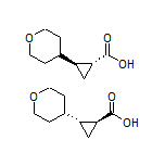 trans-2-(Tetrahydro-2H-pyran-4-yl)cyclopropanecarboxylic Acid