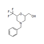 [4-Benzyl-6-(trifluoromethyl)morpholin-2-yl]methanol