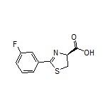 (S)-2-(3-Fluorophenyl)-4,5-dihydrothiazole-4-carboxylic Acid