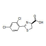 (S)-2-(2,4-Dichlorophenyl)-4,5-dihydrothiazole-4-carboxylic Acid