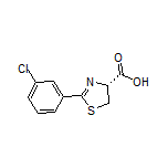 (R)-2-(3-Chlorophenyl)-4,5-dihydrothiazole-4-carboxylic Acid