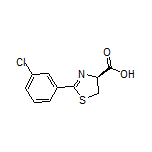 (S)-2-(3-Chlorophenyl)-4,5-dihydrothiazole-4-carboxylic Acid