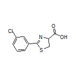 2-(3-Chlorophenyl)-4,5-dihydrothiazole-4-carboxylic Acid