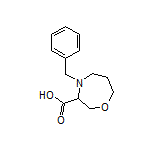 4-Benzyl-1,4-oxazepane-3-carboxylic Acid