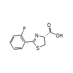 (R)-2-(2-Fluorophenyl)-4,5-dihydrothiazole-4-carboxylic Acid