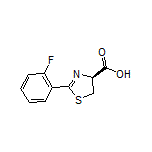 (S)-2-(2-Fluorophenyl)-4,5-dihydrothiazole-4-carboxylic Acid