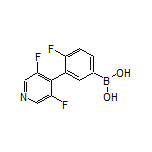 3-(3,5-Difluoro-4-pyridyl)-4-fluorophenylboronic Acid