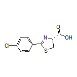 (R)-2-(4-Chlorophenyl)-4,5-dihydrothiazole-4-carboxylic Acid