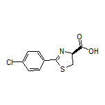 (S)-2-(4-Chlorophenyl)-4,5-dihydrothiazole-4-carboxylic Acid