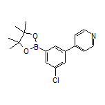 3-Chloro-5-(4-pyridyl)phenylboronic Acid Pinacol Ester