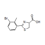 2-(3-Bromo-2-methylphenyl)-4,5-dihydrothiazole-4-carboxylic Acid