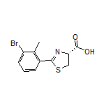 (R)-2-(3-Bromo-2-methylphenyl)-4,5-dihydrothiazole-4-carboxylic Acid