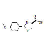 (S)-2-(4-Methoxyphenyl)-4,5-dihydrothiazole-4-carboxylic Acid