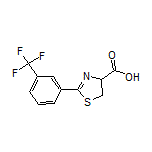 2-[3-(Trifluoromethyl)phenyl]-4,5-dihydrothiazole-4-carboxylic Acid