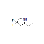 2-Ethyl-4,4-difluoropyrrolidine