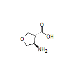 (3R,4R)-4-Aminotetrahydrofuran-3-carboxylic Acid