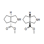 Methyl cis-Octahydrocyclopenta[c]pyrrole-3a-carboxylate