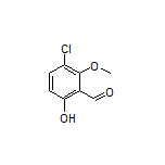 3-Chloro-6-hydroxy-2-methoxybenzaldehyde