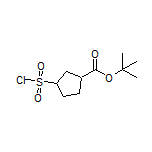 tert-Butyl 3-(Chlorosulfonyl)cyclopentanecarboxylate