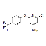 2-Chloro-6-[4-(trifluoromethyl)phenoxy]pyridin-4-amine